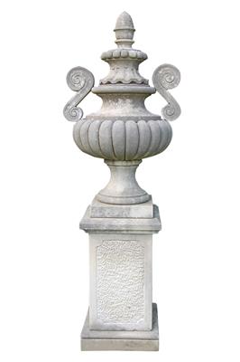 Pair of stone vases, - Majetek aristokratického původu a předměty  důležitých proveniencí