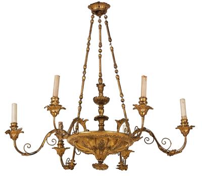 Biedermeier salon chandelier, - Mobili