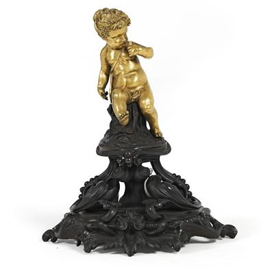 Bronze sculpture, "The young Bacchante", - Mobili