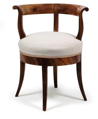 Small Biedermeier bergere, - Furniture