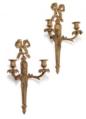 Pair of appliques, - Furniture