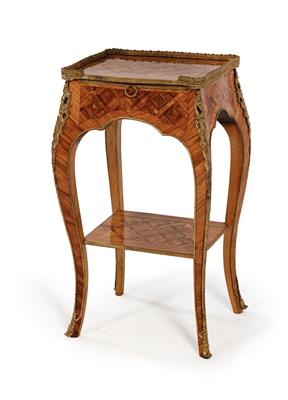 Rectangular freestanding salon table, - Furniture