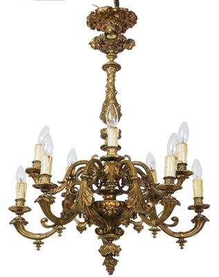 Salon chandelier, - Mobili