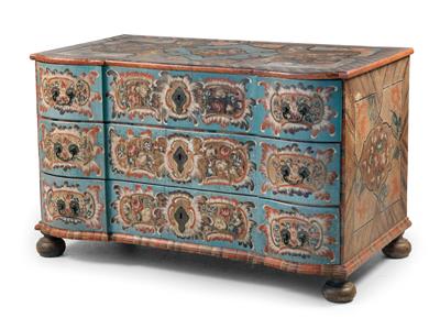 Rustic Baroque chest of drawers, - Rustic Furniture