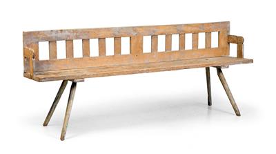 Rustic or tavern bench, - Mobili rustici