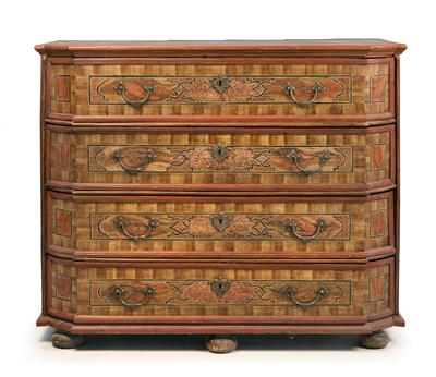 Large rustic Baroque chest of drawers, - Mobili rustici