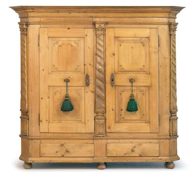 Large rustic cabinet, - Rustikální nábytek