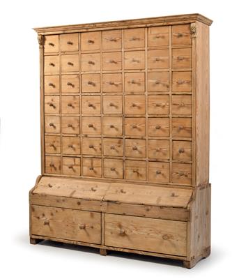 Large provincial dresser, - Rustikální nábytek