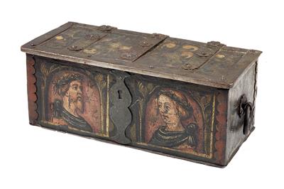 Outstanding early Baroque iron casket - Mobili rustici