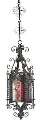 Small iron lantern, - Rustic Furniture