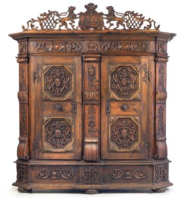 Splendid cabinet in the Pinzgau style, - Rustic Furniture