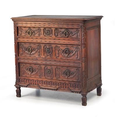 Provincial Neo-Classical chest of drawers, - Mobili rustici