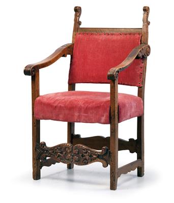 Provincial armchair, - Mobili rustici