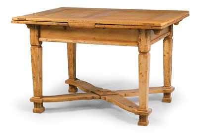 Provincial extending table, - Rustikální nábytek