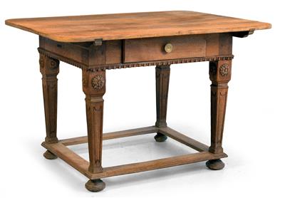 Provincial Neo-Classical table, - Rustikální nábytek