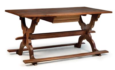 Provincial rectangular table, - Mobili rustici