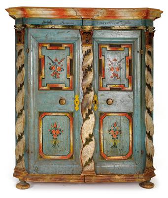 Tyrolean rustic cabinet, - Mobili rustici