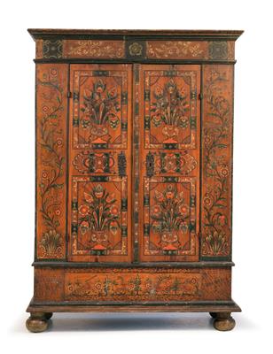 Dainty Tyrolean rustic cabinet, - Rustic Furniture