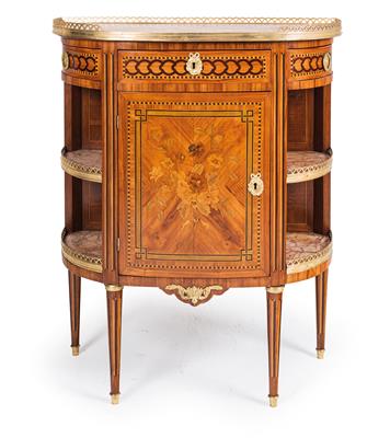 Exquisite French salon cabinet, - Mobili