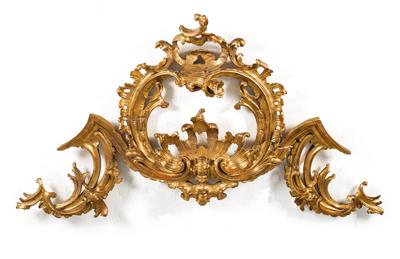 Large sopraporte in the Florentine Baroque style, - Furniture