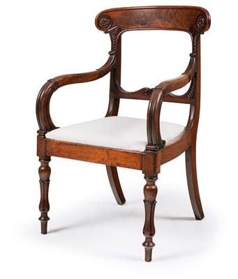 Neo-Classical armchair, - Nábytek, koberce
