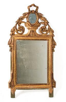 Small wall mirror, - Nábytek, koberce