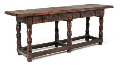 Provincial rectangular table, - Furniture