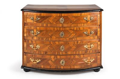 Late Baroque chest of drawers, - Furniture