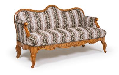 Late Biedermeier sofa, - Furniture