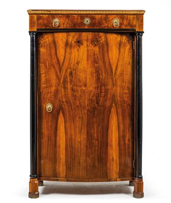 Biedermeier pier cabinet, - Mobili