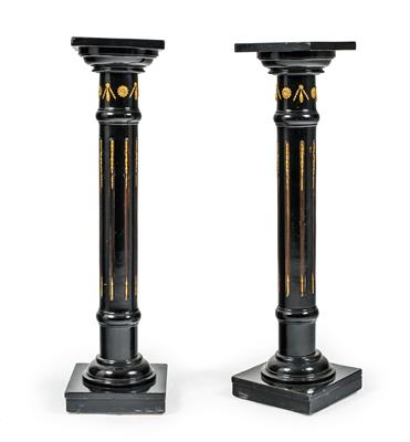Pair of late 19th century columns, - Mobili