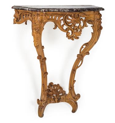 Dainty Louis XV salon console, - Furniture