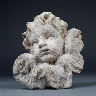 Baroque angel’s head, - Property from Aristocratic Estates and Important Provenance