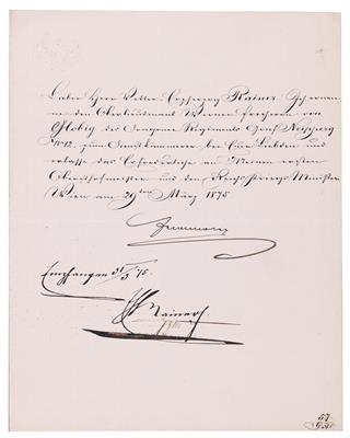 Franz Joseph I., - Property from Aristocratic Estates and Important Provenance