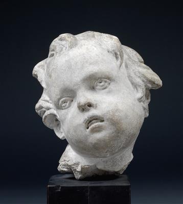 Head of a putto, - Majetek aristokratického původu a předměty  důležitých proveniencí