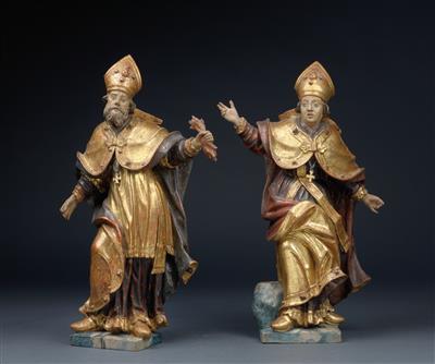 Two baroque bishops, - Majetek aristokratického původu a předměty  důležitých proveniencí