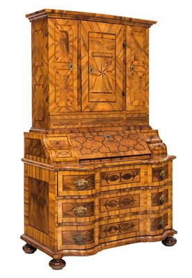 Baroque bureau, - Furniture