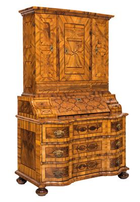 Baroque bureau, - Nábytek, koberce