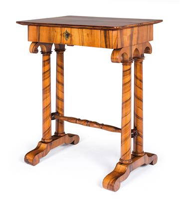 Biedermeier sewing table, - Furniture