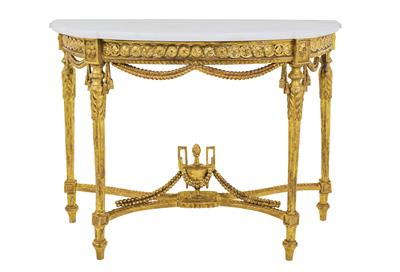 Neo-Classical console table, - Nábytek, koberce