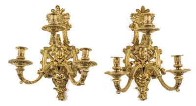 Pair of appliques, - Mobili