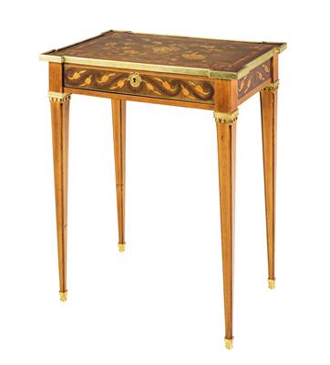 Rectangular salon table, - Furniture