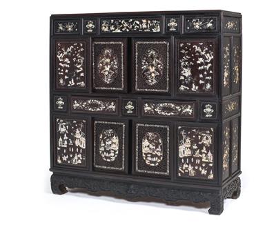 Oriental style salon cabinet, - Furniture