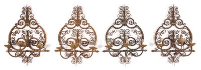 Set of 4 appliques, - Furniture