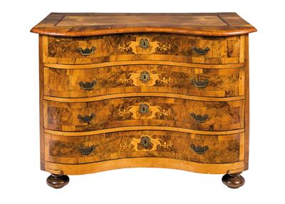 Late Baroque chest of drawers, - Mobili