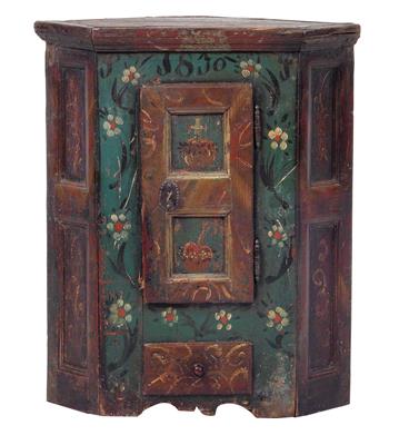 Rustic corner cabinet, - Rustikální nábytek