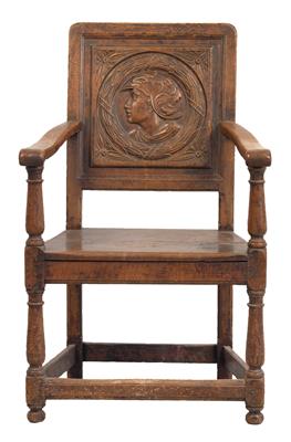 Baroque armchair, - Rustikální nábytek