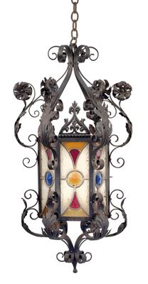 Iron lantern, - Rustic Furniture