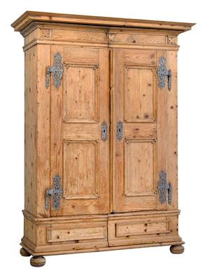 Large provincial Baroque cabinet, - Mobili rustici