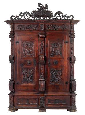 Museum quality Tyrolean rustic cabinet, - Mobili rustici